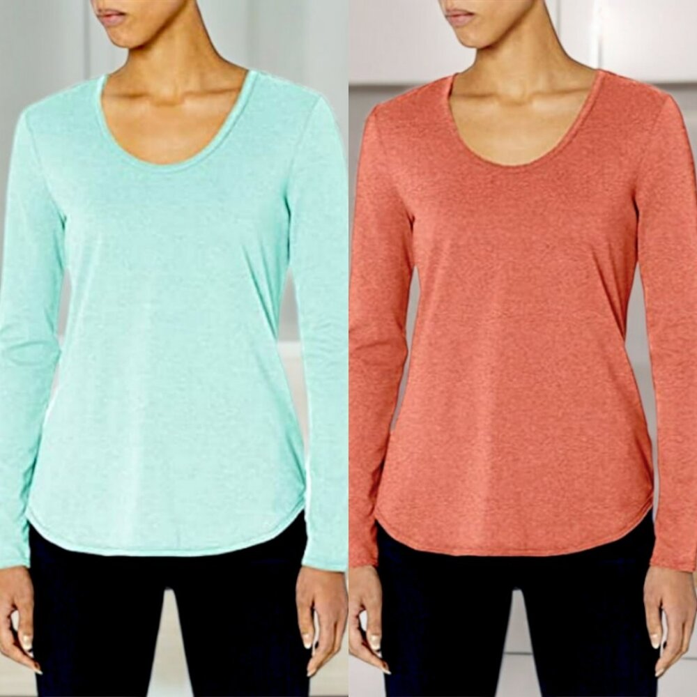 B NEW YORK Distressed Long Sleeves Tee